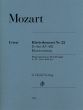 Mozart Konzert No. 22 Es-dur KV 482 Klavier und Orchester (Klavierauszug) (Cliff Eisen)