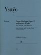 Ysaye Poeme Elegiaque Op.12 und andere Werke fur Violine und Klavier (Herausgegeben von Ray Iwazumi) (Henle Urtext)