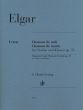 Elgar Chanson de Nuit, Chanson de Matin Op.15 fur Violine und Klavier (Herausgegeben und Fingersatz Violine Rupert Marshall-Luck) (Henle Urtext)