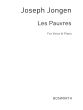 Jongen Les Pauvres Op.64 for Voice and Piano