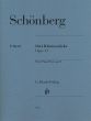 Schoenberg 3 Piano Pieces Op.11 Piano solo (Editor Ullrich Scheideler - Fingering Emanuel Ax)