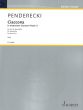 Penderecki Ciaccona for Piano Trio (Violin-Cello-Piano) (Score and Parts) (In memoriam Giovanni Paolo II) (Advanced - Difficult)