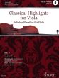 Classical Highlights arranged for Viola BK-Audio online / PDF Piano acc. (arr. Wolfgang Birtel)