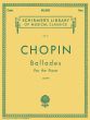 Chopin Ballads Piano solo (edited by Rafael Joseffy)