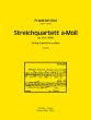 Kiel Streichquartett a-Moll Op. 53 No. 1 Partitur (Guido Johannes Joerg)