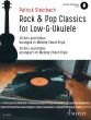 Rock & Pop Classics for "Low G"-Ukulele (Book with Online Audio) (30 Hits and Oldies arranged in Melody-Chord-Style) (Arranged by Patrick Steinbach)