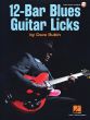 Rubin 12-Bar Blues Guitar Licks (Book with Audio online)