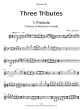 Godfrey Three Tributes for Clarinet and Piano (Three short pieces in tribute to Malcom Arnold, Gerald Finzi and Scott Joplin) (Grades 4 - 5)