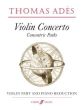 Ades Violin Concerto ‘Concentric Paths’ Violin and Orchestra (piano reduction)