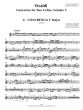 Vivaldi Concertos for 2 Violoncellos and Orchestra Vol.2 RV 539, RV 545 and RV 812 Edition for 2 Violoncellos and Piano (edited by Julian Lloyd-Webber)