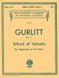 Gurlitt School of Velocity Op. 141 Piano (24 Studies for Beginners)