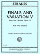 Strauss Finale and Variation V from Don Quixote Op 35 for 2 Cellos (Daniel Morganstern and Elaine Fine)