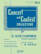 Concert and Contest Collection for Eb Alto Saxophone (Book with Audio online) (Himie Voxman)