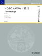 Hosokawa Three Essays for Oboe solo (2014)