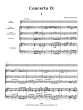 Woodcock Flute Concerto No.9 in E minor for Flute, 2 Violins, Violoncello and Bc Score and Parts (Grades 4–5)