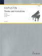 Kapustin Theme and Variations for Piano Solo