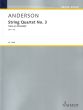 Anderson String Quartet No.3 (hana no hanataba) (Score and Parts) (2017-18)