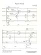 Hilli Psycho Wood for Percussion Quartet (amplified) and Tape (Score and Parts) (With Online Audio)