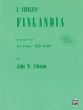 Sibelius Finlandia for 2 Pianos 8 Hands (2 copies included) (Arr. John W. Schaum)