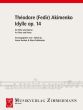 Akimenko Idylle Op. 14 for Flute and Piano (edited by Anton Kushnir and Maria Pukhlianko)