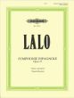 Lalo Symphonie Espagnole Op.21 Violin and Orchestra