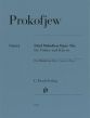 Prokofieff Five Melodies Op. 35a Violin and Piano (edited by Fabian Czolbe)