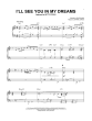 I'll See You In My Dreams [Jazz version] (arr. Brent Edstrom)