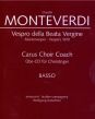 Monteverdi Vespro della Beata Vergine (Marienvespers 1610) Bass Chorstimme MP3-CD (Soli-Choir-Orch.) (Carus Choir Coach)