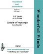 Handel Lascia ch'io Pianga from Rinaldo for 3 Flutes in C Score and Parts (arranged by A. Cooper)