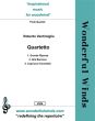 Ventimiglia Quartetto for 2 Flutes in C, Alto Flute and Bass Flute Score and Parts