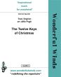 Traditional The Twelve Keys of Christmas for Clarinet Quartet ( 3 Bb and Bass) Score and Parts (English Traditional - Arrangement Alfie Pugh)