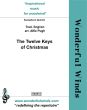 Traditional The Twelve Keys of Christmas for Saxophone Quartet (SATB) Score and Parts (English Traditional - Arrangement Alfie Pugh)