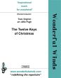 Traditional The Twelve Keys of Christmas for Woodwind Quartet (Fl, Ob, Bb Cl, Bsn) Score and Parts (English Traditional - Arrangement Alfie Pugh)