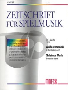 Laburda Weihnachtsmusik 4 Blfl. (SATB) (Score)