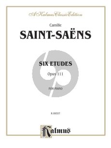 Saint-Saens 6 Etudes Op. 111 Piano