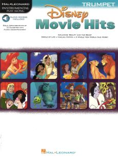 Disney Movie Hits for Trumpet Book with Audio Online (Hal Leonard Instrumental Play-Along)