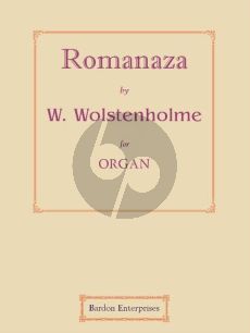 Wolstenholme Romanza B-Flat Op. 17 No. 1 for Organ (edited by W. B. Henshaw)