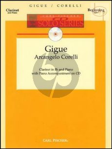 Gigue (Clarinet-Piano) (Bk-Cd)