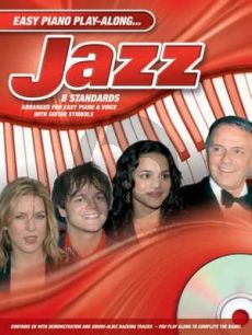 Jazz Easy Piano Play-Along (Bk-Cd) (8 Standards)