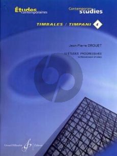 Drouet 18 Etudes Progressives (4 Timpani)