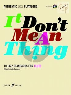 It Don't Mean a Thing for Flute (10 Jazz Standards) (Bk-CD)