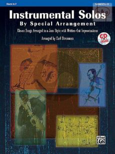 Instrumental Solos by Special Arrangement (In Jazz Style with written-out Improvisations) (Horn[F])