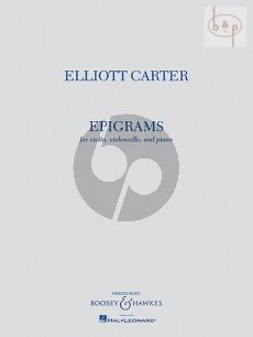 Epigrams Violin-Violoncello-Piano)