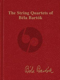 The Strinquartets of Bela Bartok Study Score (Hardcover)