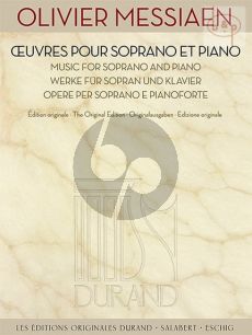 Oeuvres pour Soprano et Piano