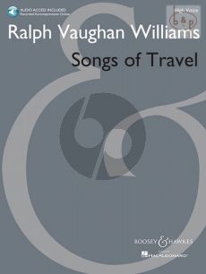 Vaughan Williams Songs of Travel (High Voice-Piano) (with Audio online of the Piano Accomp.)