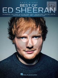 The Best of Ed Sheeran for Easy Piano