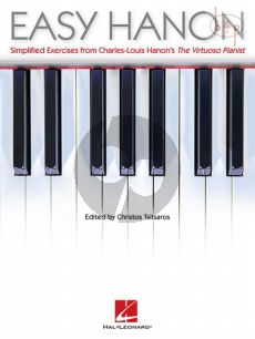 Easy Hanon English (simplified studies from Hanon's Virtuoso Pianist