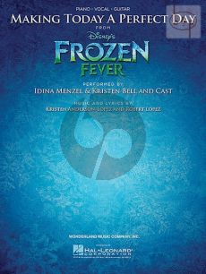 Making today a Perfect Day (from Frozen Fever) (Piano-Vocal-Chords)