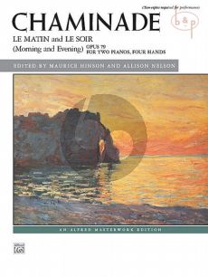 Le Matin et Le Soir Op.79 2 Pianos 4 Hds (2 copies needed for performance)